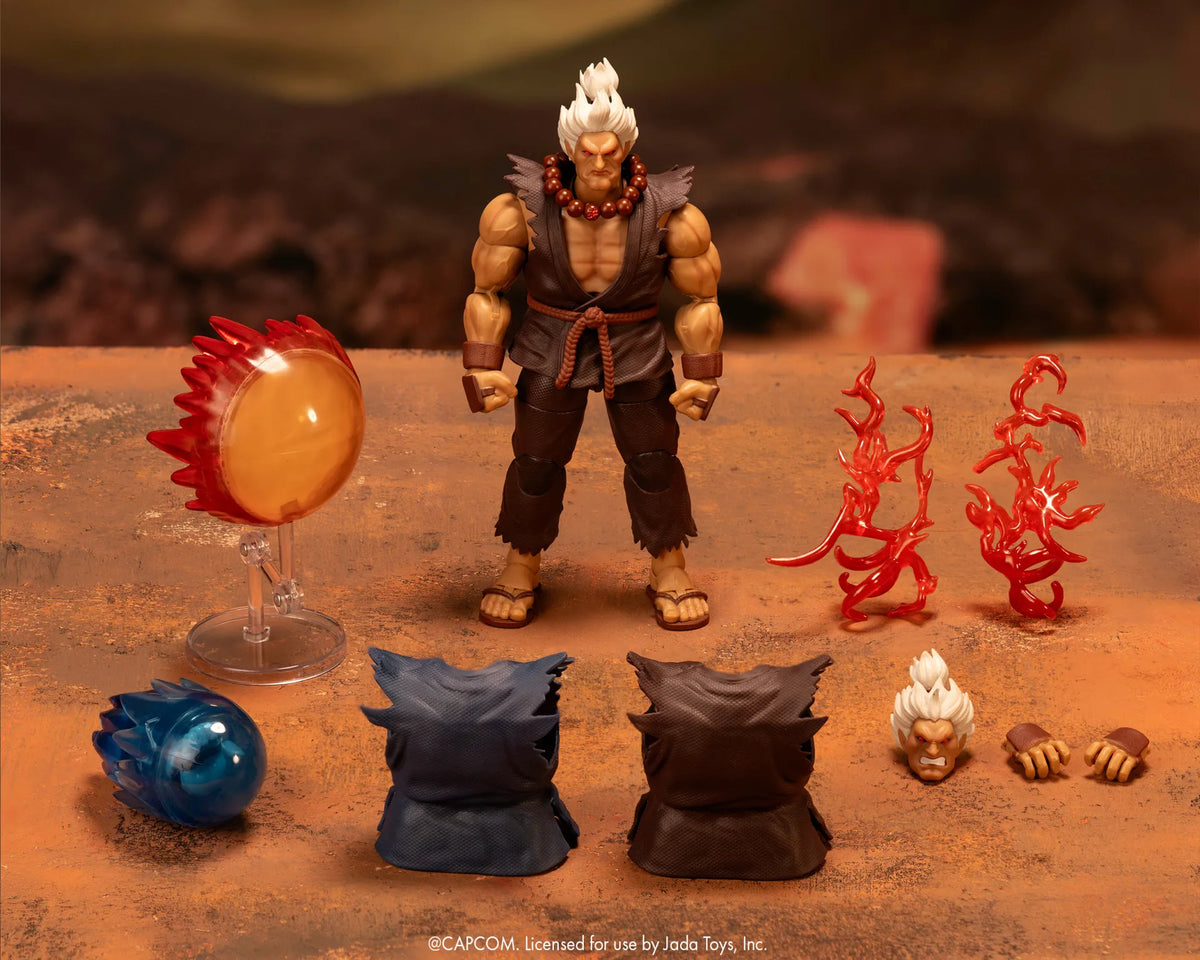 STREET FIGHTER II AKUMA 1/12 ACTION FIGURE DELUXE