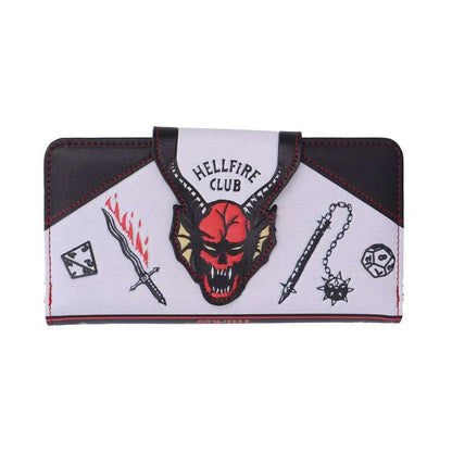 STRANGER THINGS HELLFIRE CLUB EMBOSSED PURSE