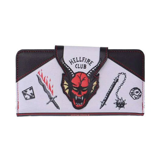 STRANGER THINGS HELLFIRE CLUB EMBOSSED PURSE