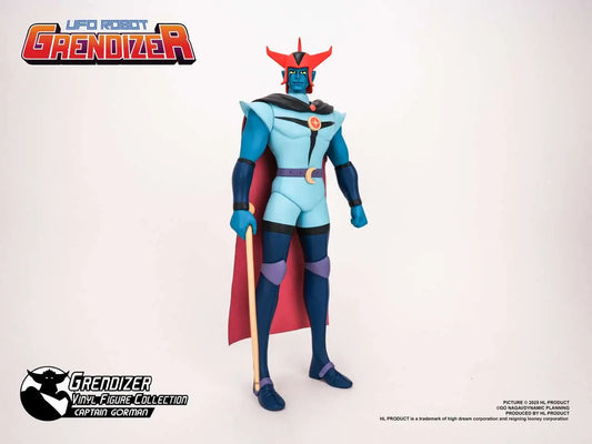 UFO ROBOT GRENDIZER  CAPTAIN GORMAN PVC STATUE