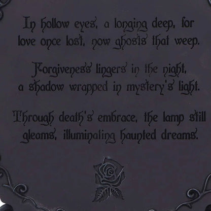 DEATH'S EMBRACE GOTHIC LAMP