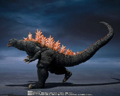 GODZILLA 2004 HEAT RAY Ver VS NEW GOTENGO S.H.MONSTERARTS