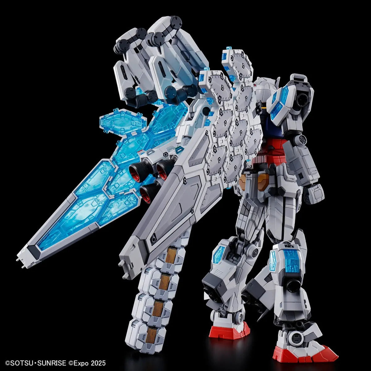 HG GUNDAM RX-78F00/E EX-001 G.L.R.S.S. FEATHER UNIT 1/144