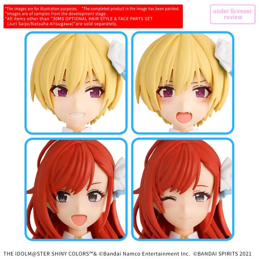 30MS OP HAIR STYLE & FACE PARTS SET JURI SAIJO/NATSUHA ARISUGAWA