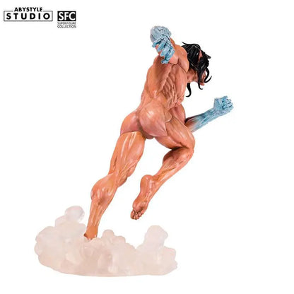 ATTACK ON TITAN EREN TITAN FORM 1/10 SUPER FIGURE COLLECTION STATUE