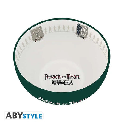 ATTACK ON TITAN EMBLEMS S3 BOWL