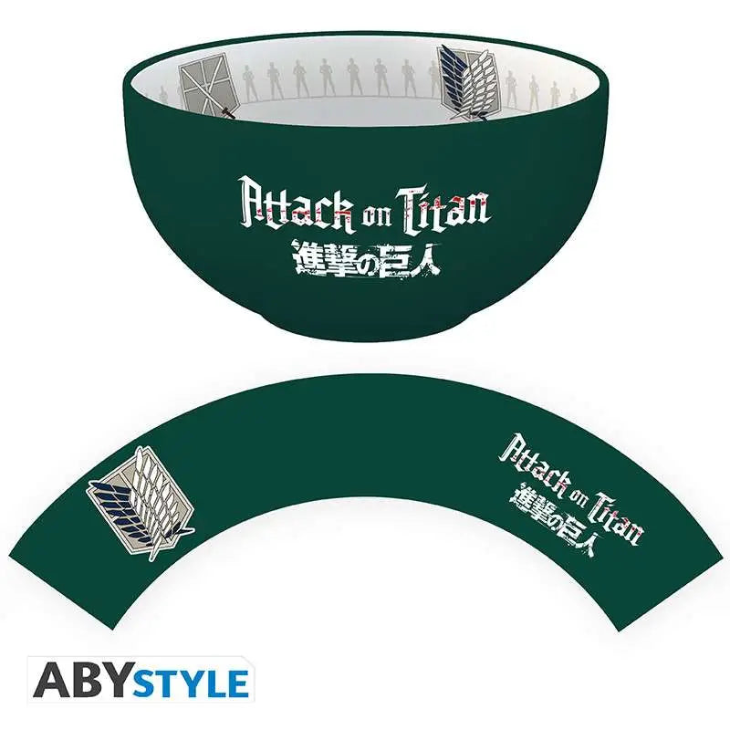 ATTACK ON TITAN EMBLEMS S3 BOWL