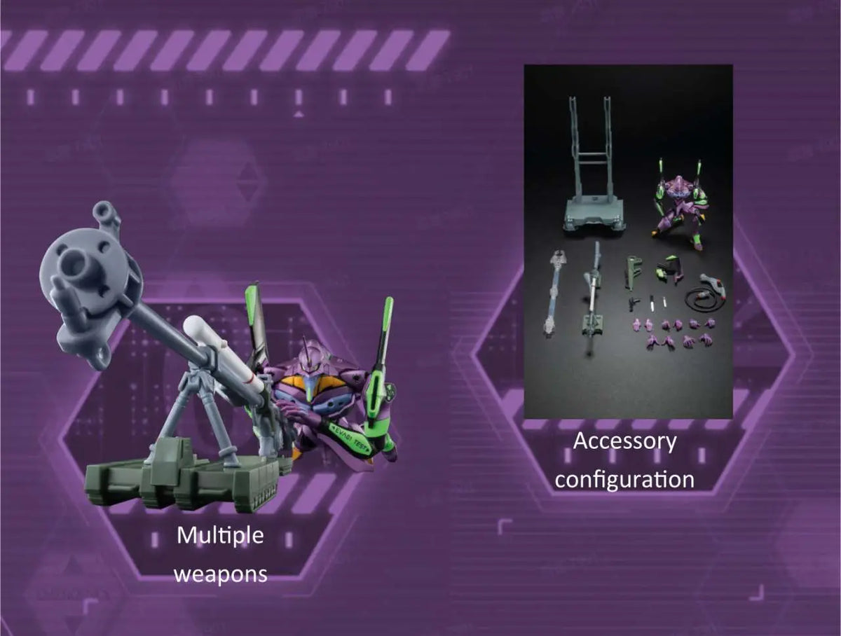 NEON GENESIS EVANGELION TEST TYPE 01 TVERSION ACTION EDITION MODEL KIT