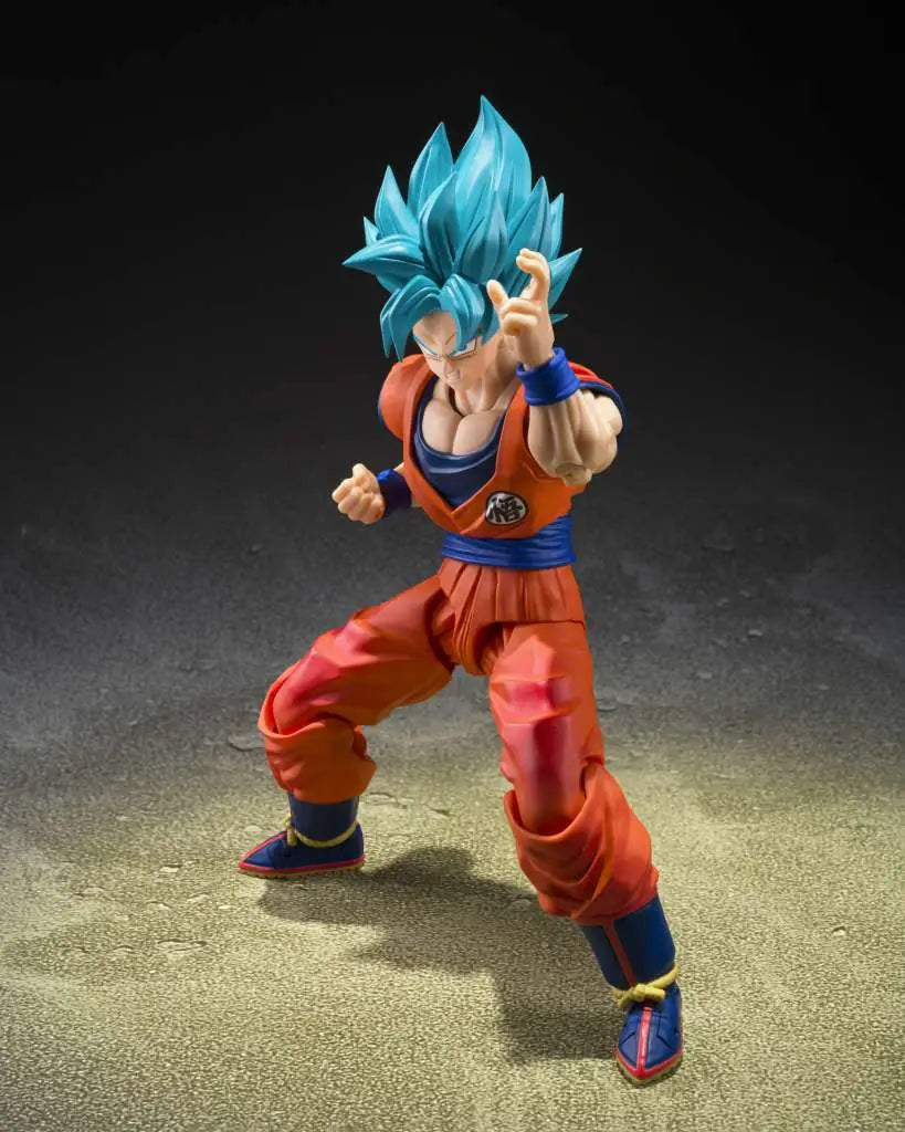 DRAGON BALL SUPER SAIYAN GOD SUPER SAIYAN SON GOKU BLUE POWER S.H.FIGUARTS