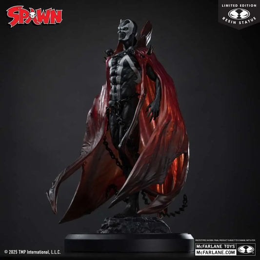 SPAWN BLACK WHITE & RED ALL OVER  SPAWN BY PUPETEER LEE RESIN STATUE