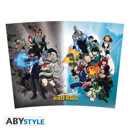 MY HERO ACADEMIA HEROES VS VILLAINS TRAVEL MUG