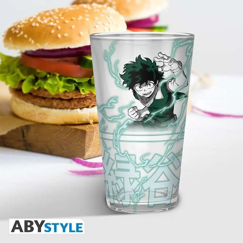MY HERO ACADEMIA DEKU & BAKUGO LARGE GLASS
