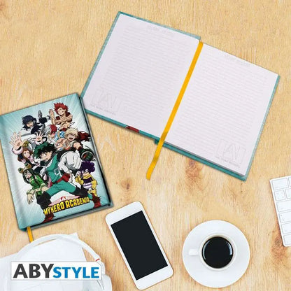 MY HERO ACADEMIA HEROES NOTEBOOK A5