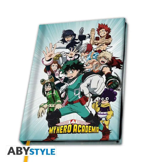 MY HERO ACADEMIA HEROES NOTEBOOK A5
