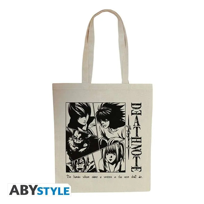 DEATH NOTE CHARACTERS TOTE BAG