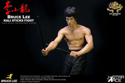 BRUCE LEE KALI STICKS FIGHT NORMAL BASEMENT VER. STATUE