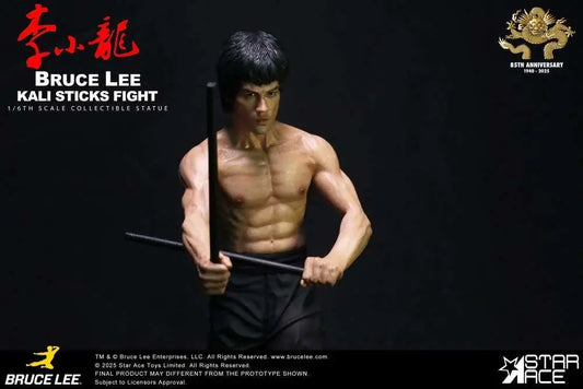BRUCE LEE KALI STICKS FIGHT DELUXE BASEMENT VER. STATUE