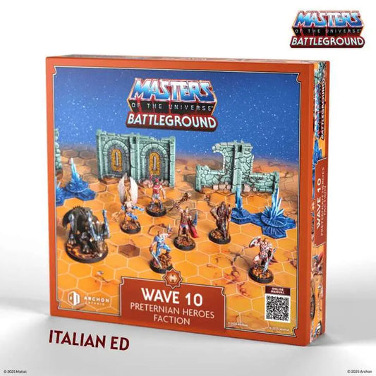 MOTU WAVE 10 PRETERNIAN HEROES FACTION ITALIAN