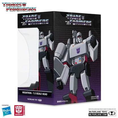 TRANSFORMERS 1:3 HEAD REPLICA MEGATRON