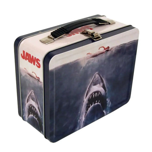 JAWS BEACH CLOSED TIN TOTE