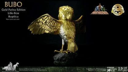 CLASH OF TITANS BUBO GOLD PATINA DELUXE OPEN/CLOSED WINGS SET REPLICA