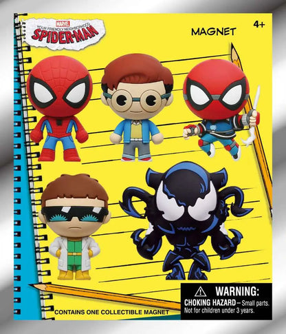SPIDER-MAN FRIENDLY NEIGHBORHOOD MAGNETS BLIND PACK DISPLAY (12)