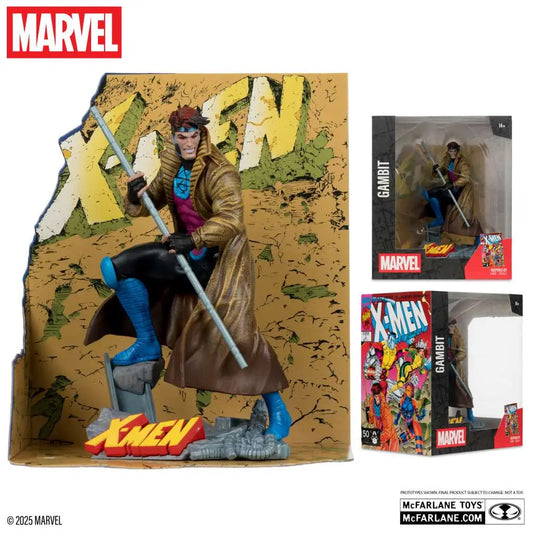 MARVEL COLLECTION 1:10 WV6  GAMBIT (X-MEN #1) FIGURE