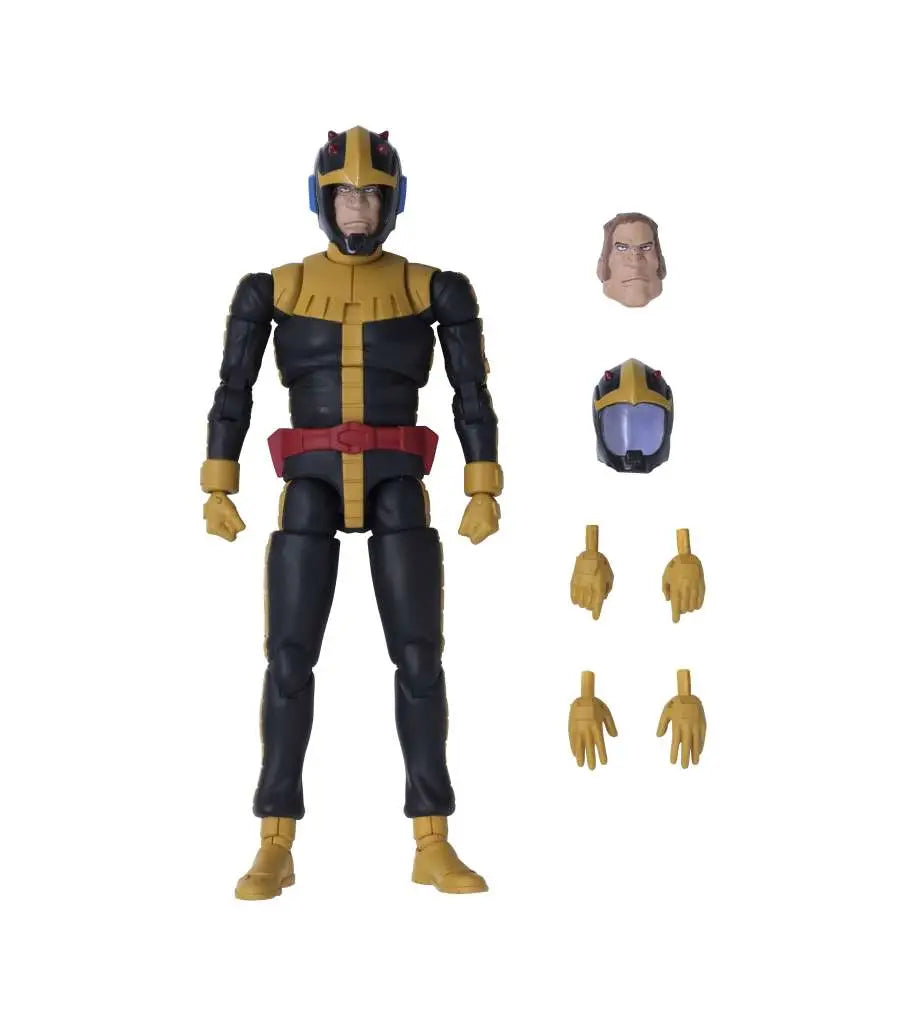 MOBILE SUIT GUNDAM PRINCIPALITY OF ZEON BLACK TRI-STARS ORTEGA NORMAL SUIT VERSION G.M.G. COLLECTION 14 ACTION FIGURE
