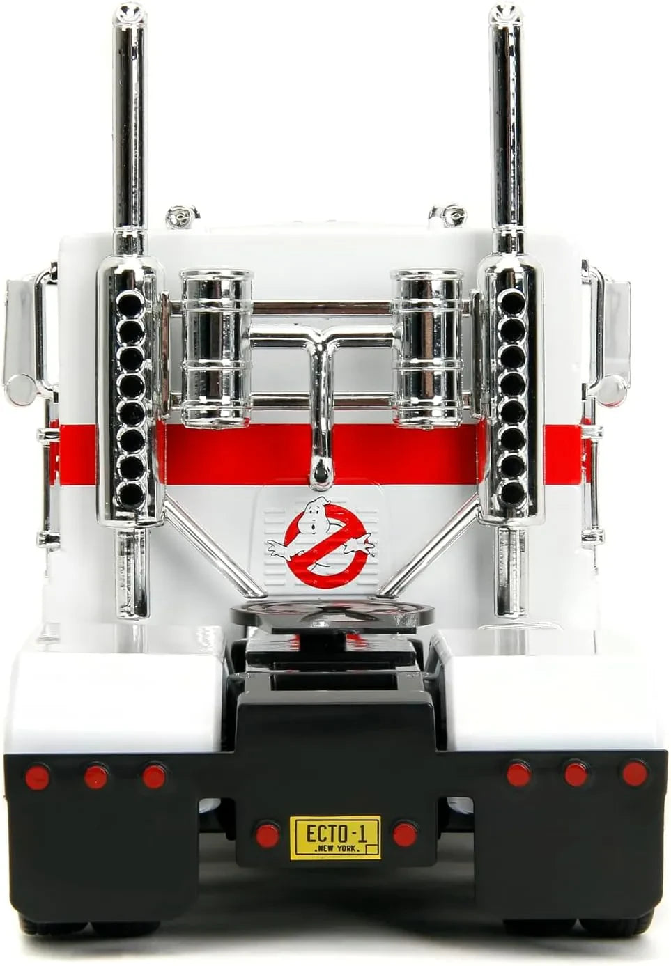 TRANSFORMERS G1 X GHOSTBUSTERS OPTIMUS PRIME x ECTO 1 1/24 DIE-CAST MODEL