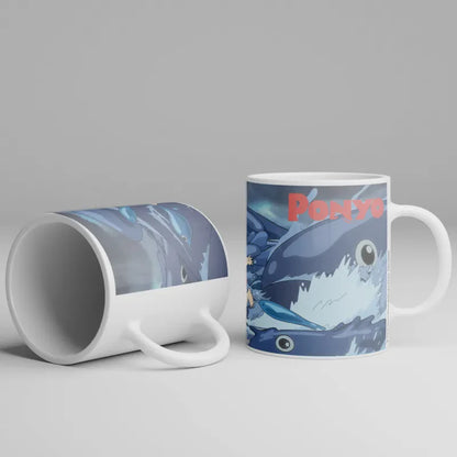 PONYO ON THE CLIFF BY THE SEA MUG