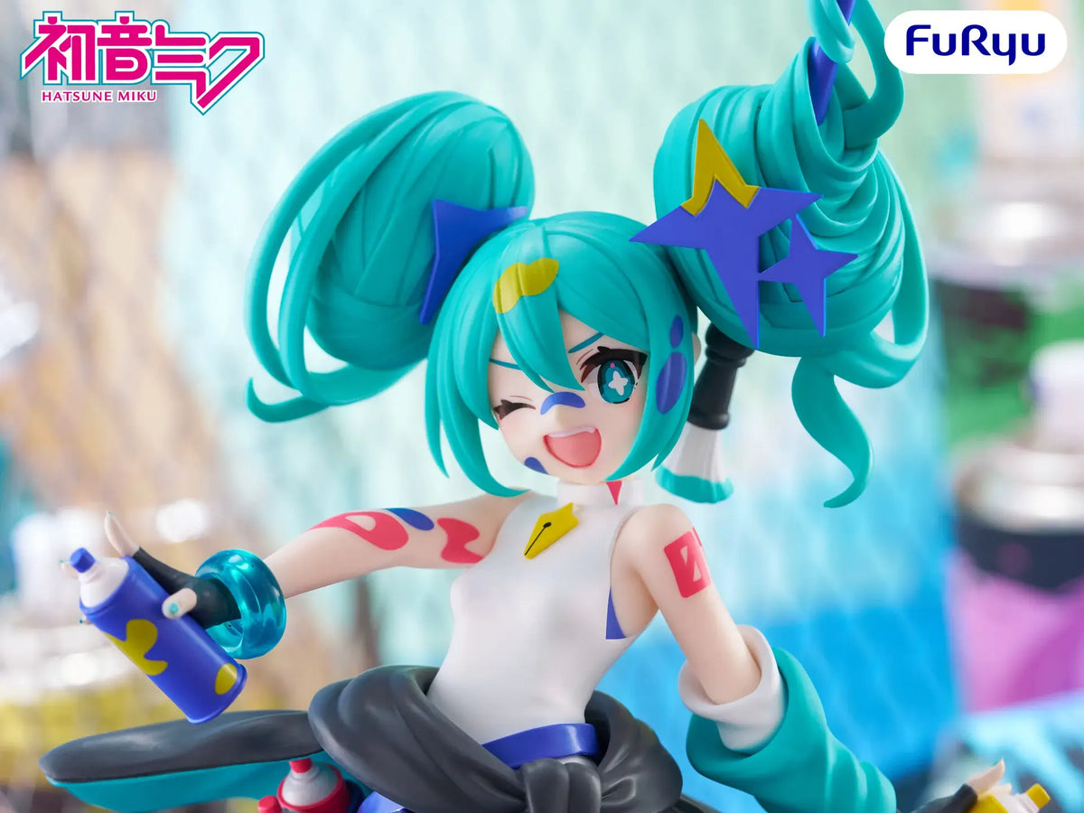 HATSUNE MIKU PAINT GIRL ANOTHER COLOR MUCHUTE FIGURE