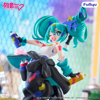 HATSUNE MIKU PAINT GIRL ANOTHER COLOR MUCHUTE FIGURE