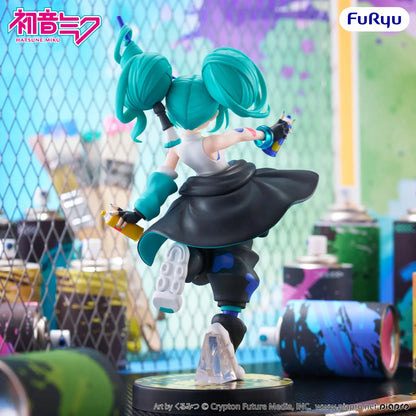 HATSUNE MIKU PAINT GIRL ANOTHER COLOR MUCHUTE FIGURE