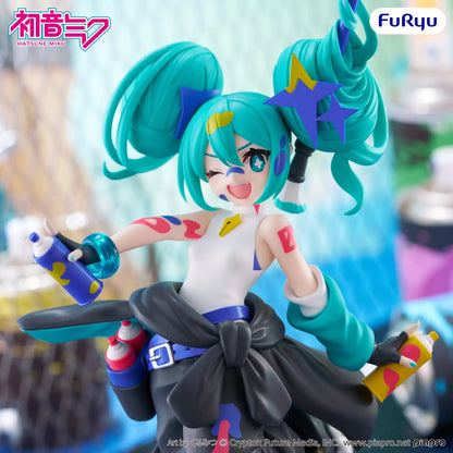 HATSUNE MIKU PAINT GIRL ANOTHER COLOR MUCHUTE FIGURE