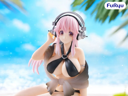 SUPER SONICO SWIMSUIT BLACK COLOR NOODLE STOPPER