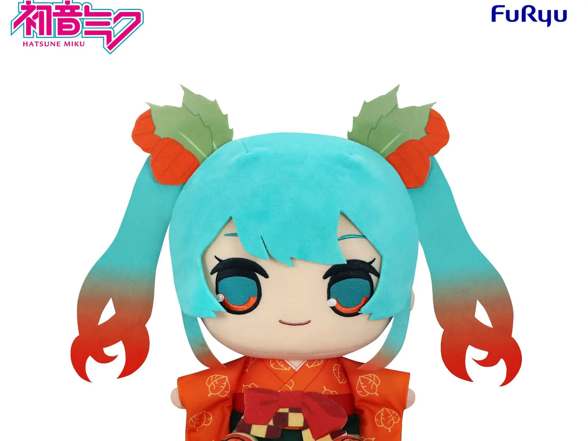 HATSUNE MIKU FLOWER FAIRY WINTER CHERRY KYURUMARU BIG PLUSH