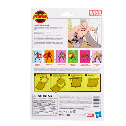 MARVEL LEGENDS SECRET WARS ABSORBING MAN ACTION FIGURE