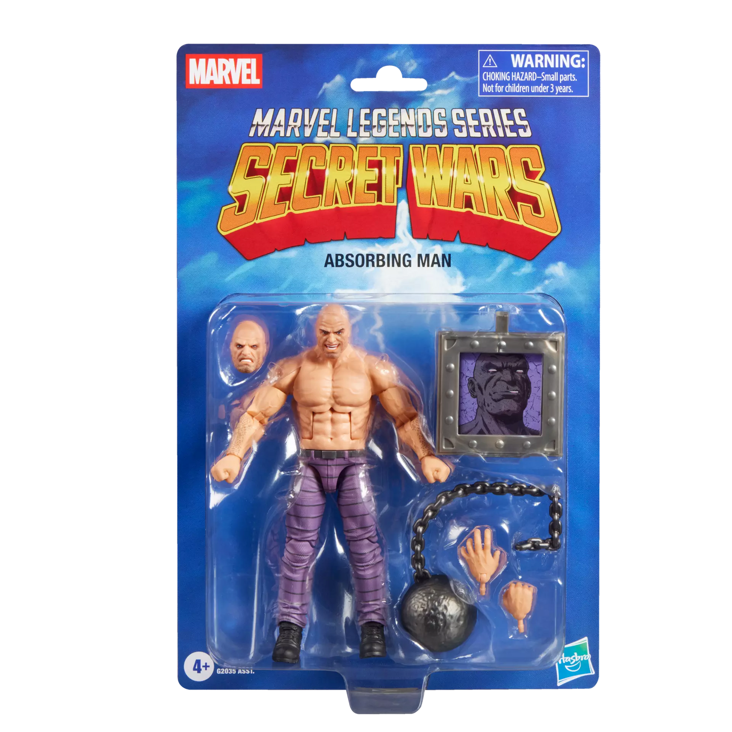 MARVEL LEGENDS SECRET WARS ABSORBING MAN ACTION FIGURE