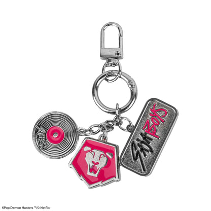 KPOP DEMON HUNTERS SAJA BOYS CHARMS KEYCHAIN