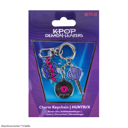 KPOP DEMON HUNTERS HUNTR/X CHARMS KEYCHAIN