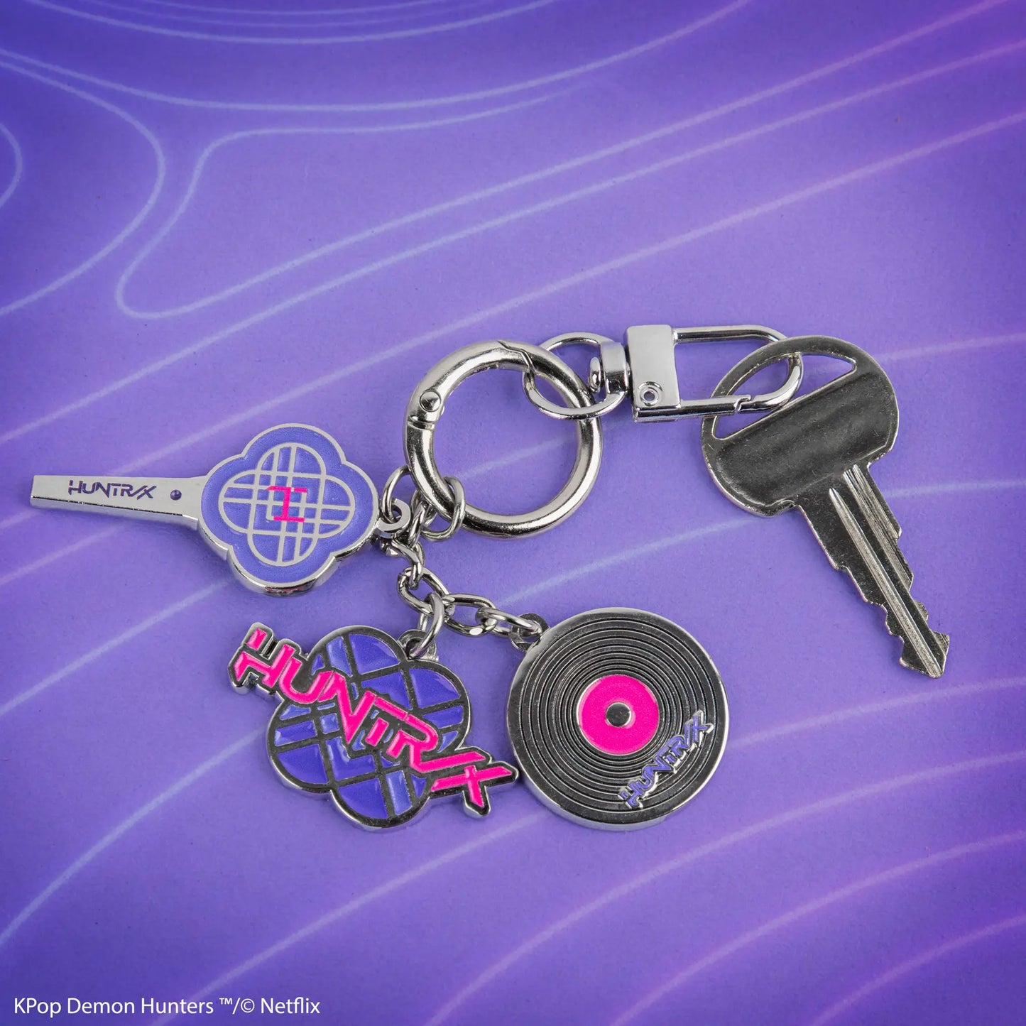 KPOP DEMON HUNTERS HUNTR/X CHARMS KEYCHAIN