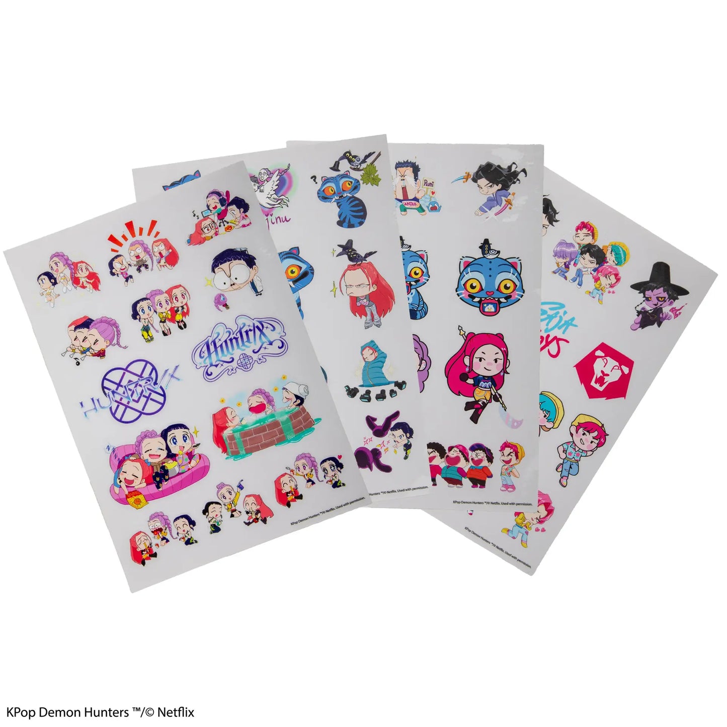 KPOP DEMON HUNTERS STICKERS