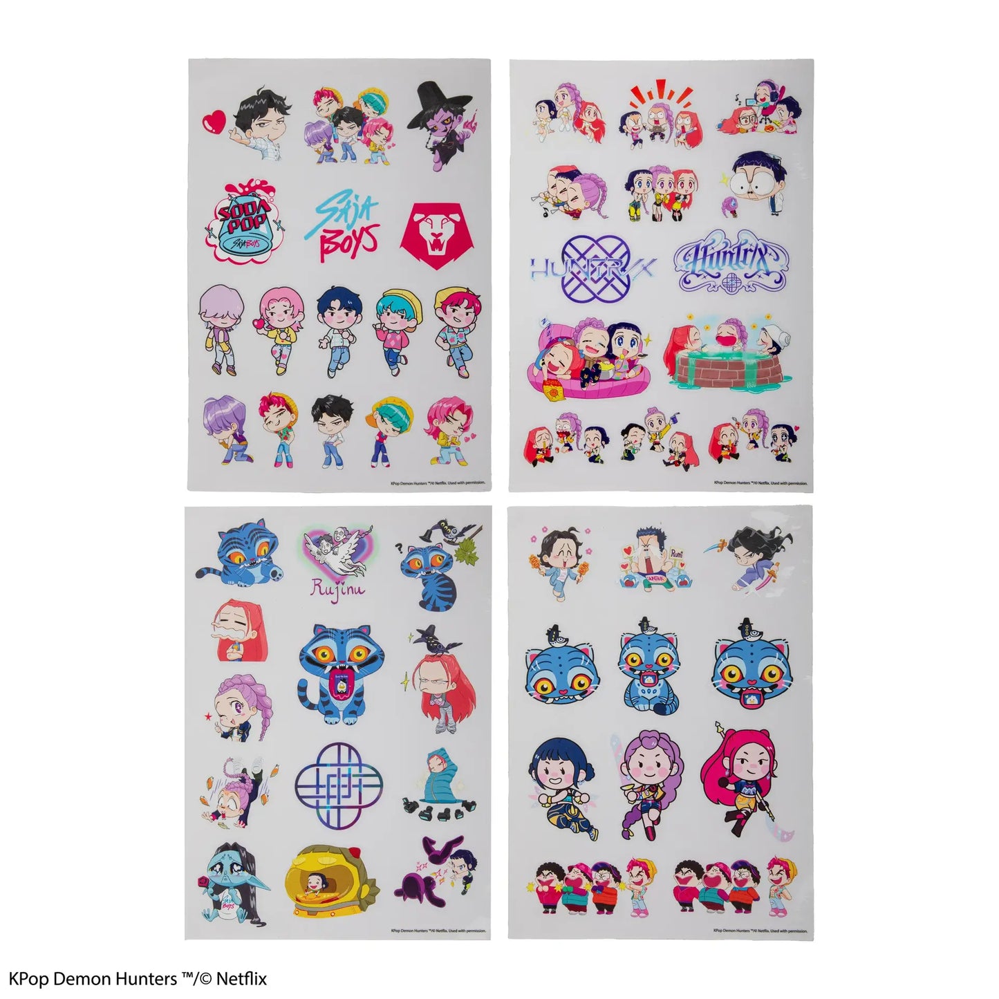 KPOP DEMON HUNTERS STICKERS