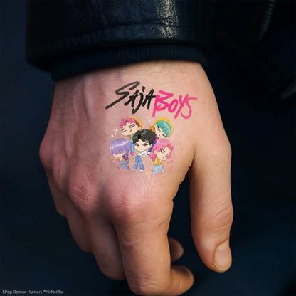 KPOP DEMON HUNTERS TATTOO STICKERS