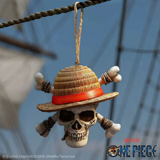 ONE PIECE LUFFY JOLLY ROGER HANGING ORNAMENT
