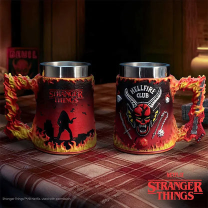 STRANGER THINGS HELLFIRE CLUB TANKARD