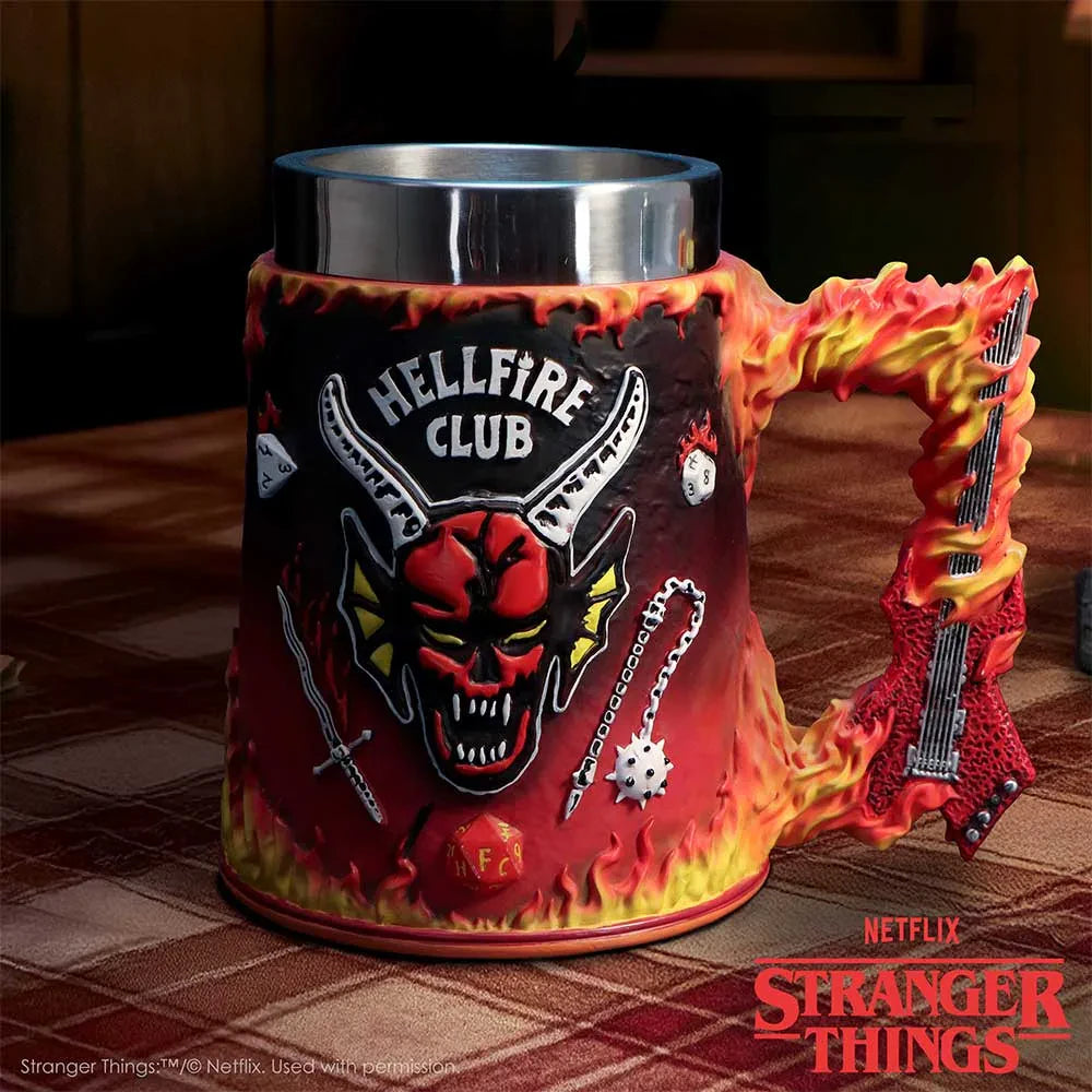 STRANGER THINGS HELLFIRE CLUB TANKARD