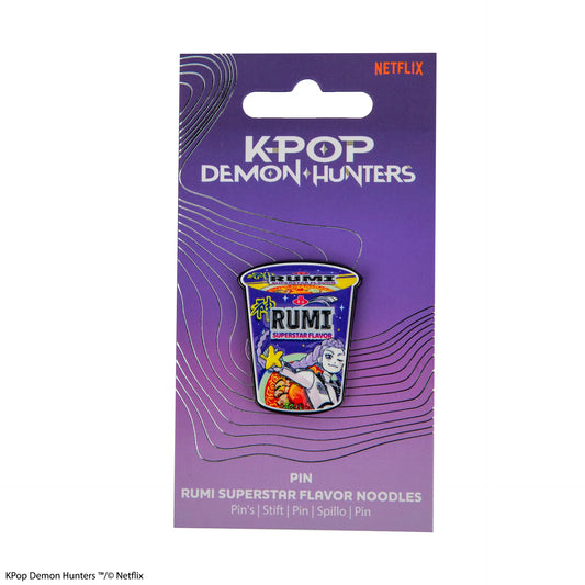 KPOP DEMON HUNTERS RUMI SUPERSTAR FLAVOR NOODLES PIN
