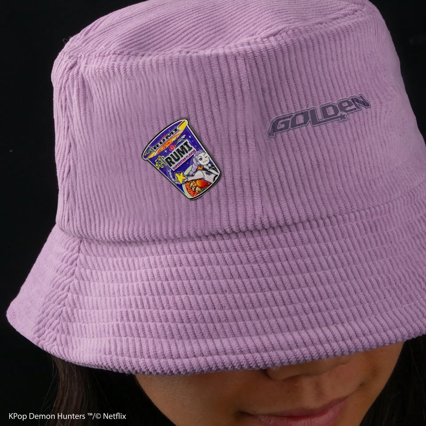 KPOP DEMON HUNTERS RUMI SUPERSTAR FLAVOR NOODLES PIN