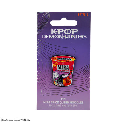 KPOP DEMON HUNTERS MIRA SPICE QUEEN NOODLES PIN